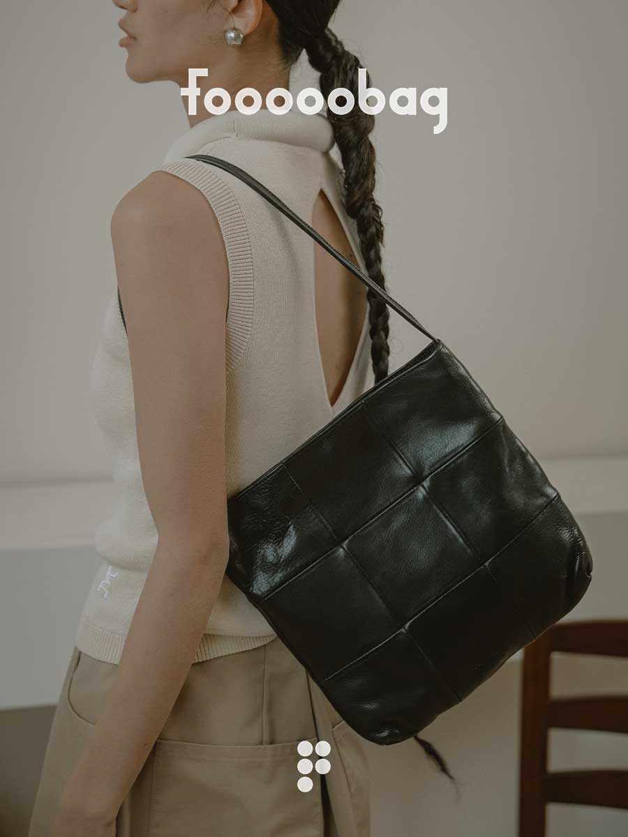 French Checkered shoulder bag