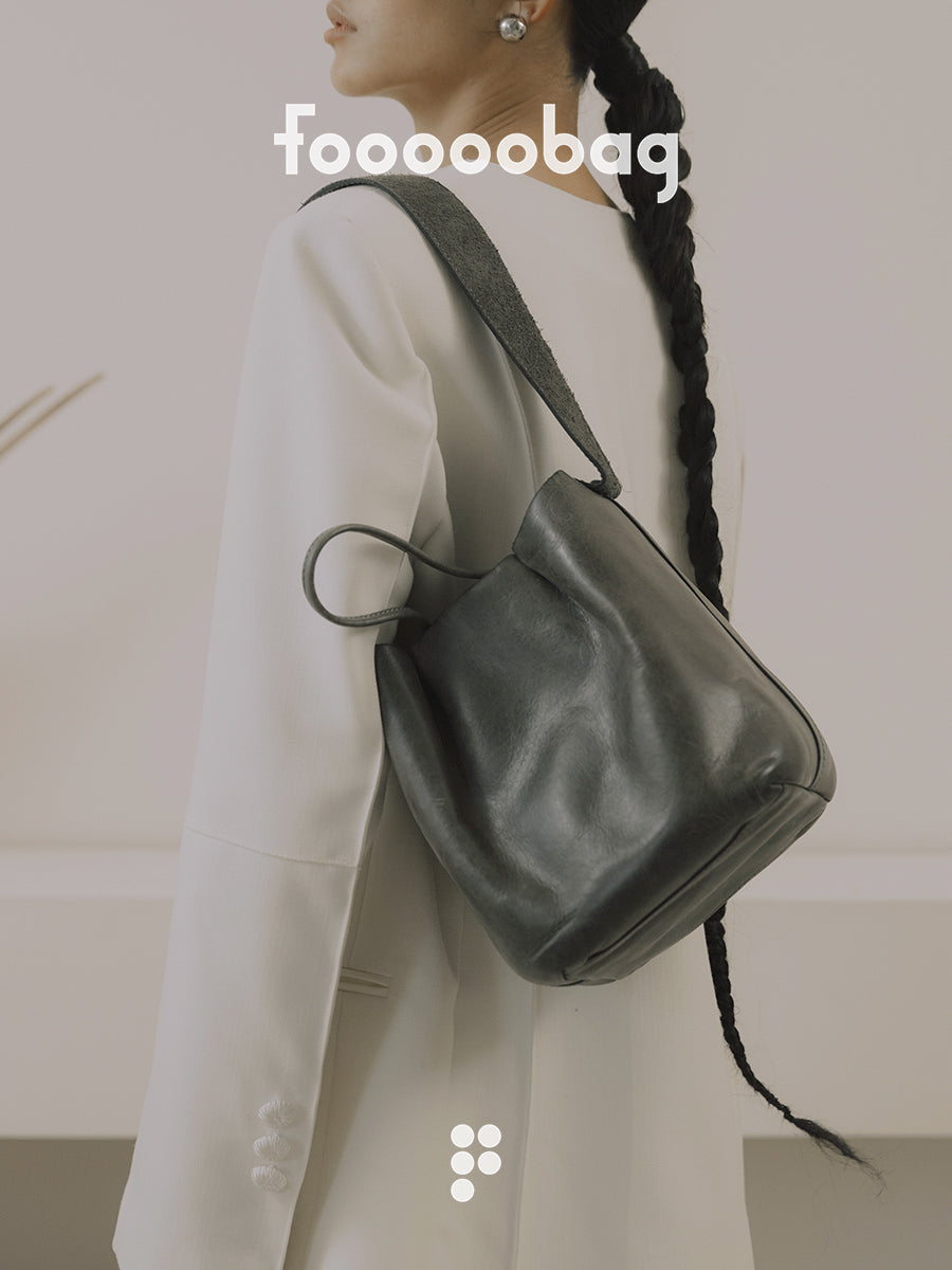 Elevate Your Style with the FOOOOO Veg-tanned Matte Leather Free Bag